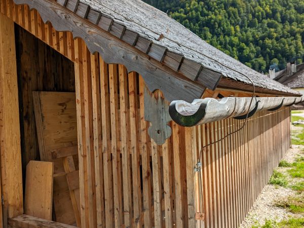 Wood Gutter Installation in Mooresville